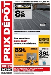 Catalogue Brico Dépôt Dax