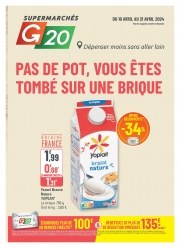 Catalogue G20 Achères (Yvelines)