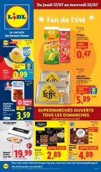 Catalogue Lidl Plaisir