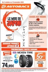 Catalogue Autobacs Dax