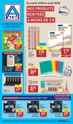 Catalogue Aldi Epinal